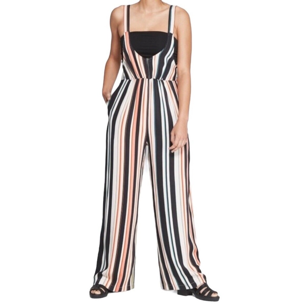 Wild Fable Striped Jumpsuit